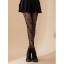 Fishnet Star Tights in Black